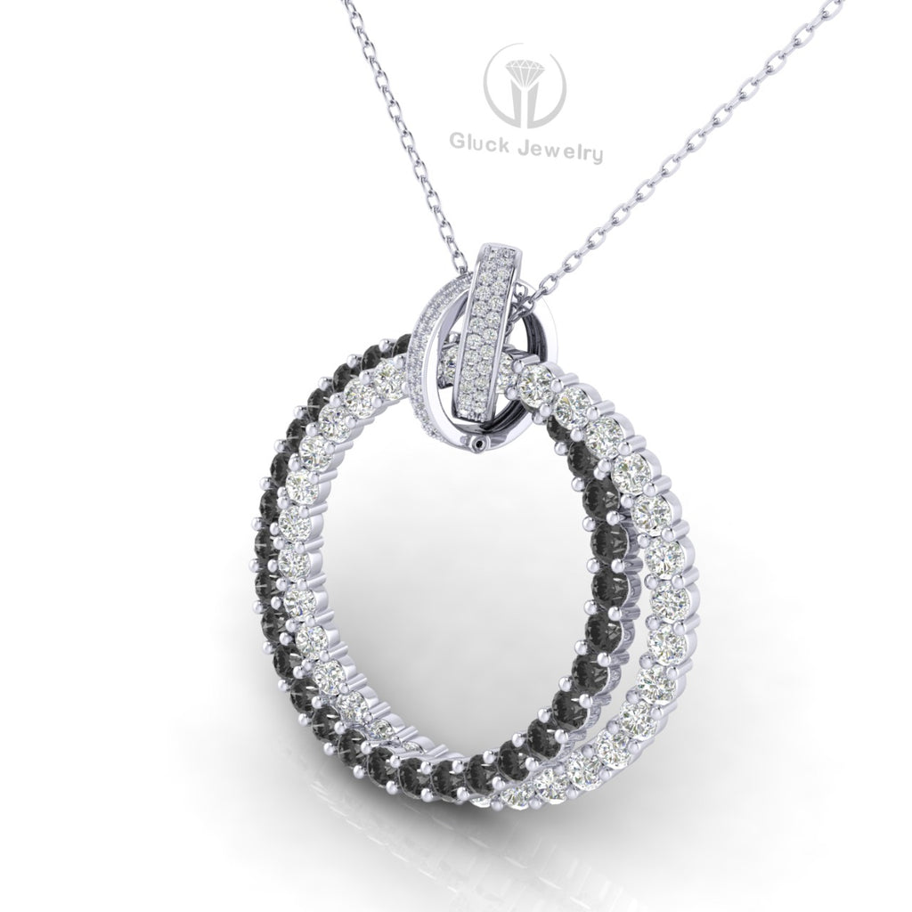 Double Circle Fancy Pendant image 4