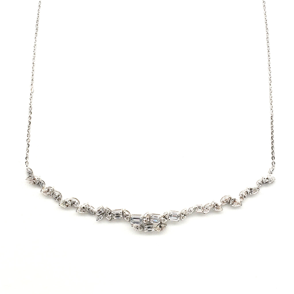 Fancy Shapes Diamond Necklace image 1