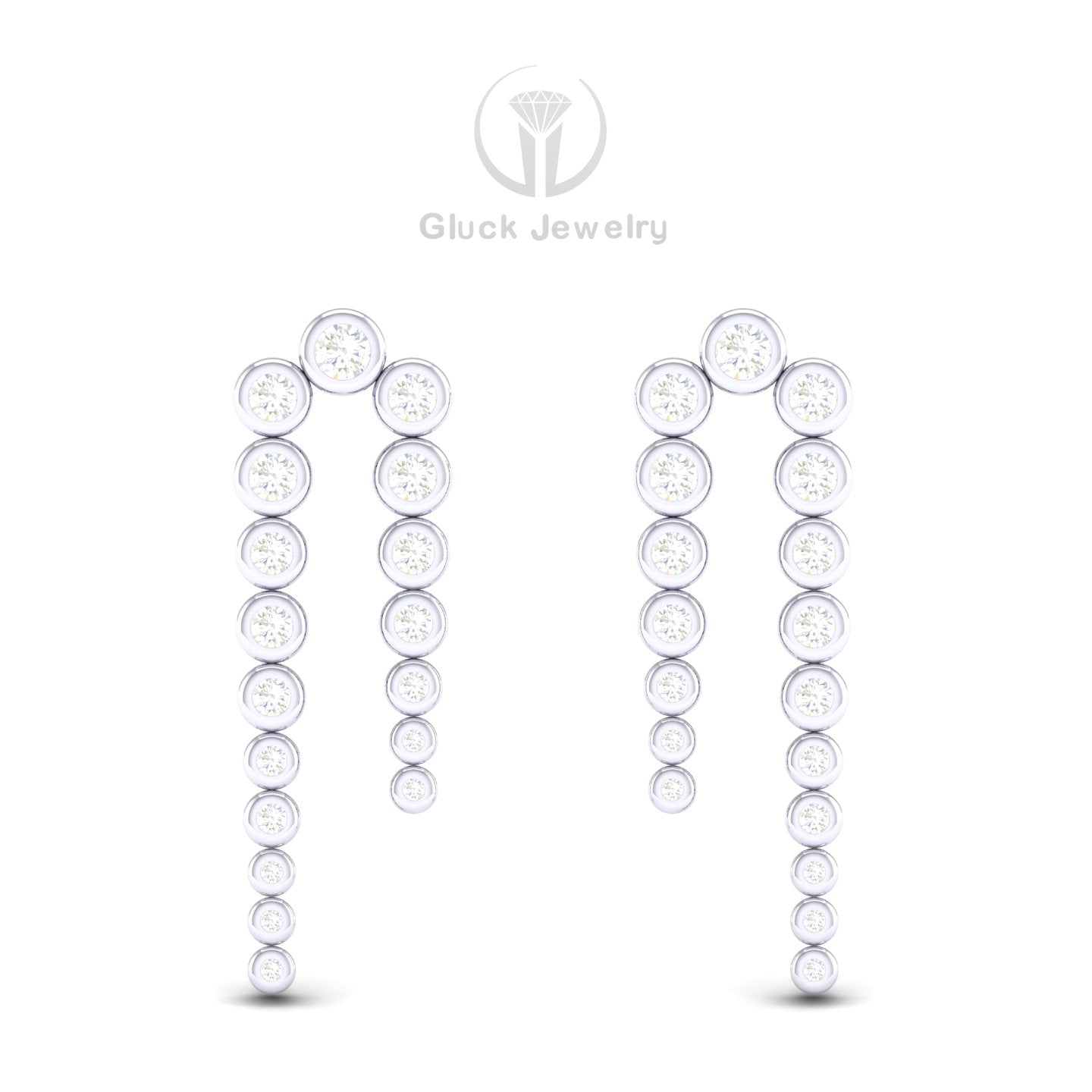 Long Drop Earring image 1