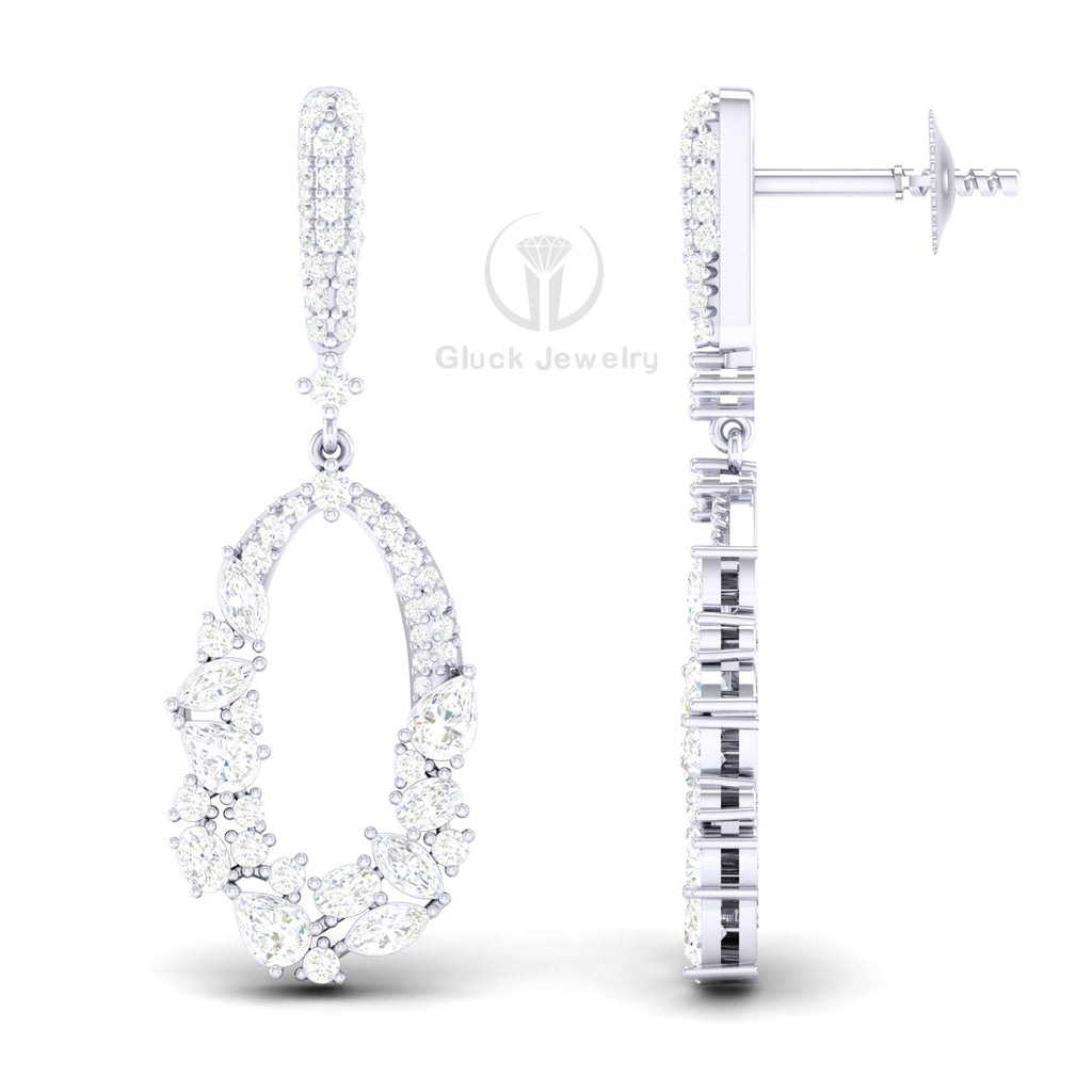 Fancy Shape Drop Dangle Earring image 6