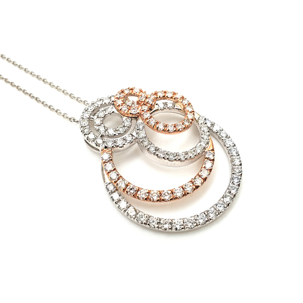 Circular Diamond Pendant image 2