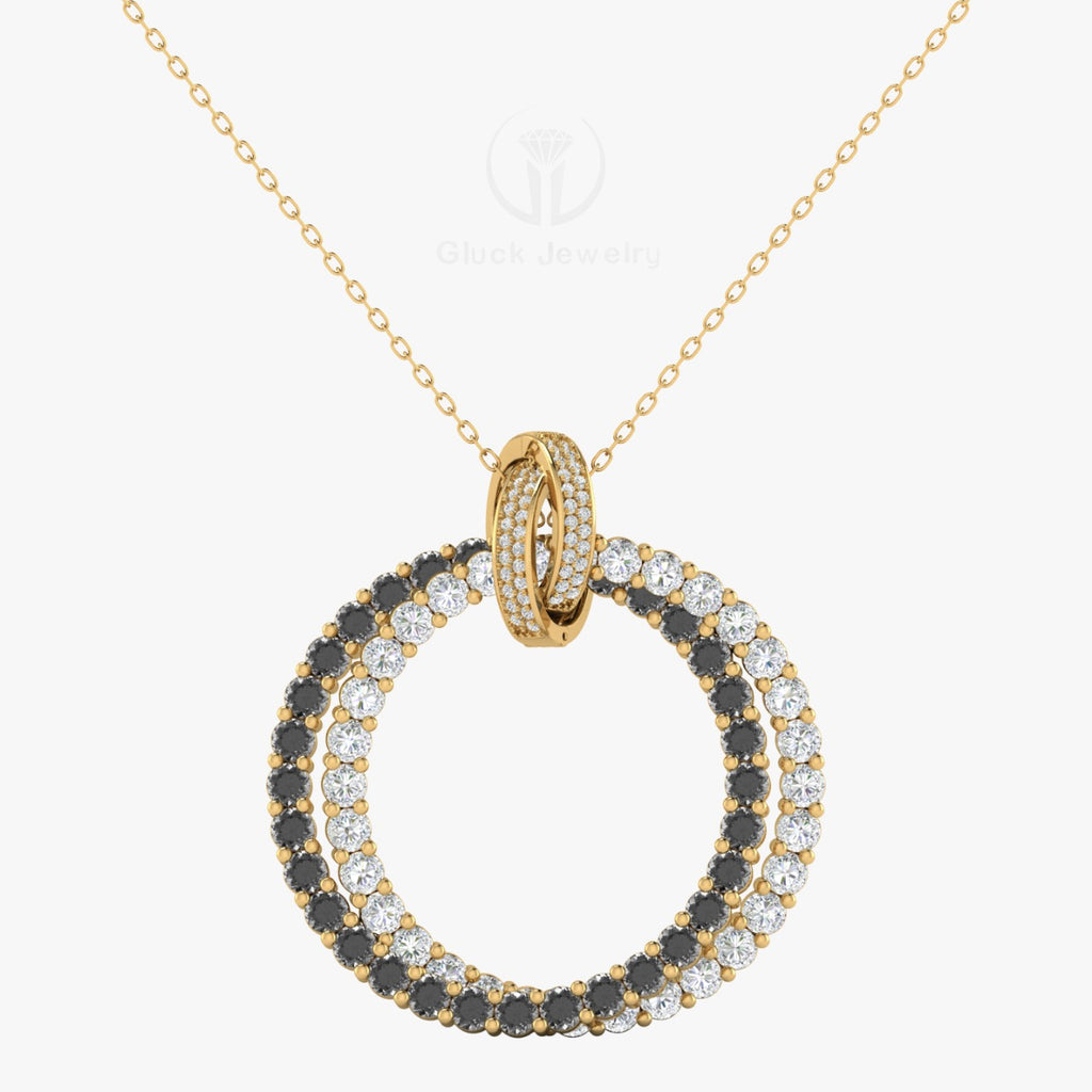 Double Circle Fancy Pendant image 7