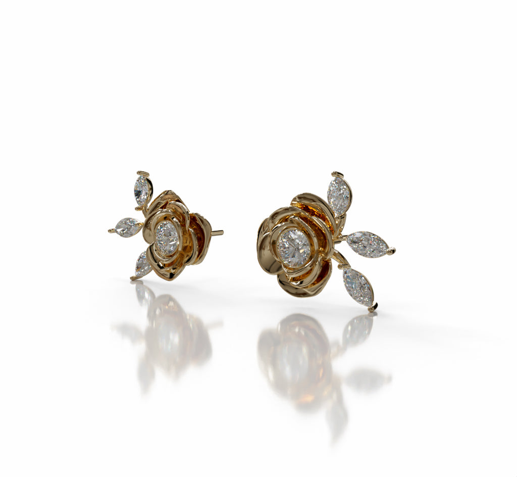 Rose earrings  image 8