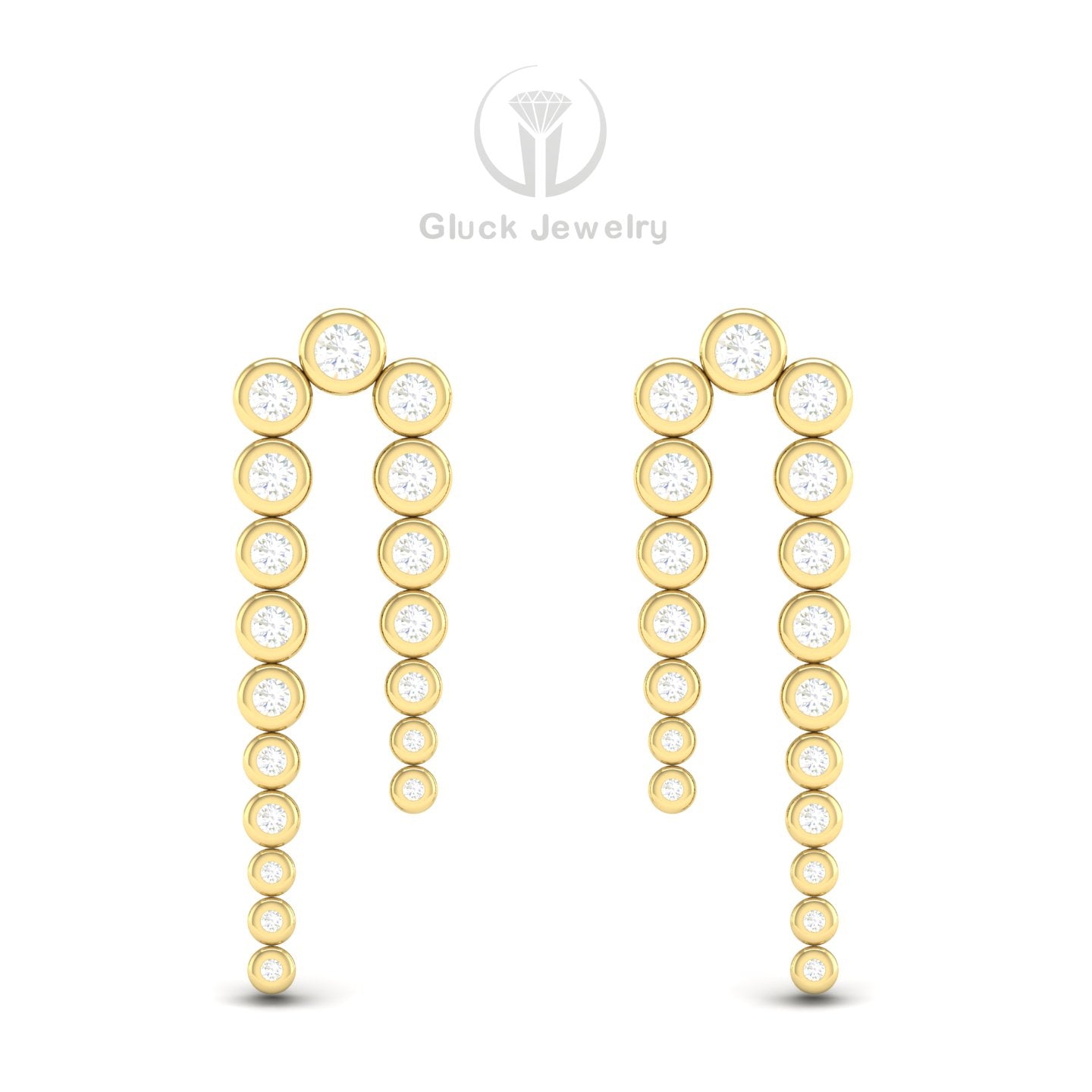 Long Drop Earring image 0