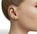 Lumi�re Blossom Diamond Stud Earring image 2