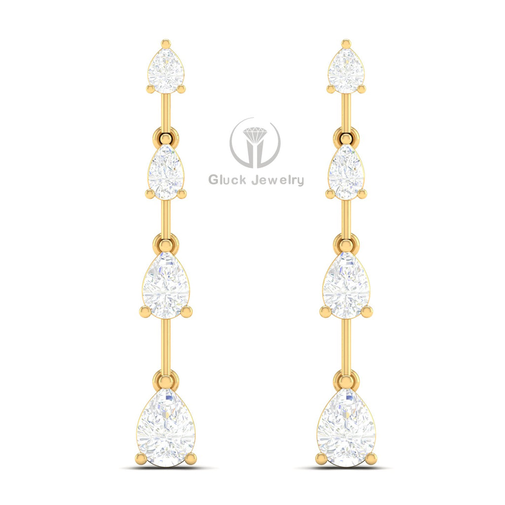 Pear Shape Drop Earring image 6