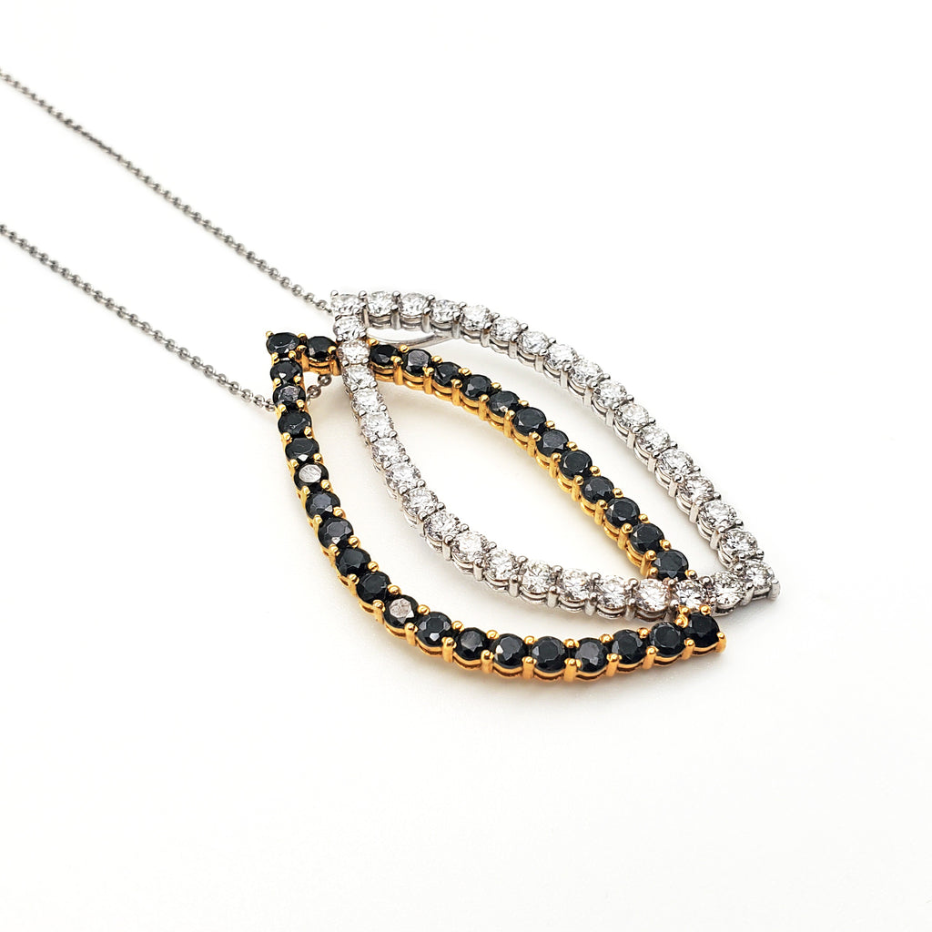 Shadow Leaf Design Pendant image 1