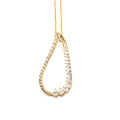 Open Tear Drop Pendant image 0