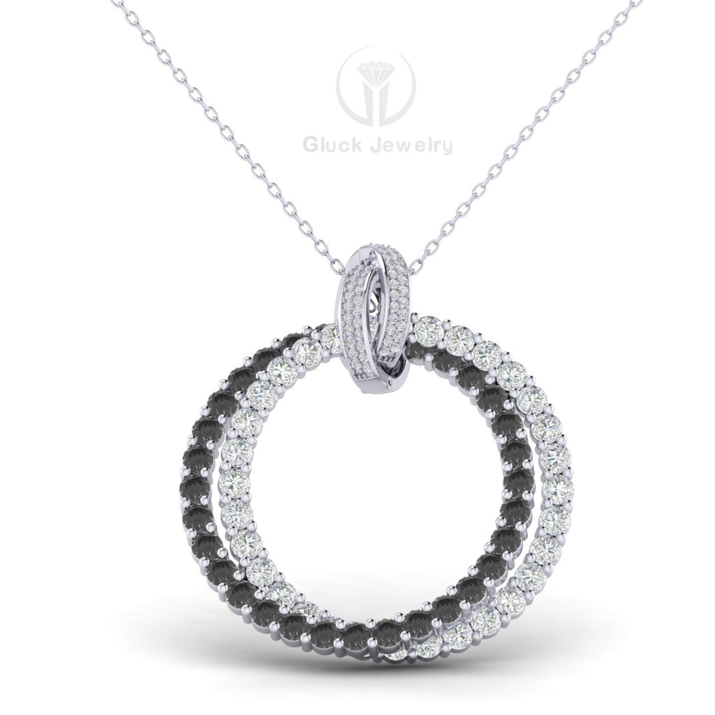 Double Circle Fancy Pendant image 3
