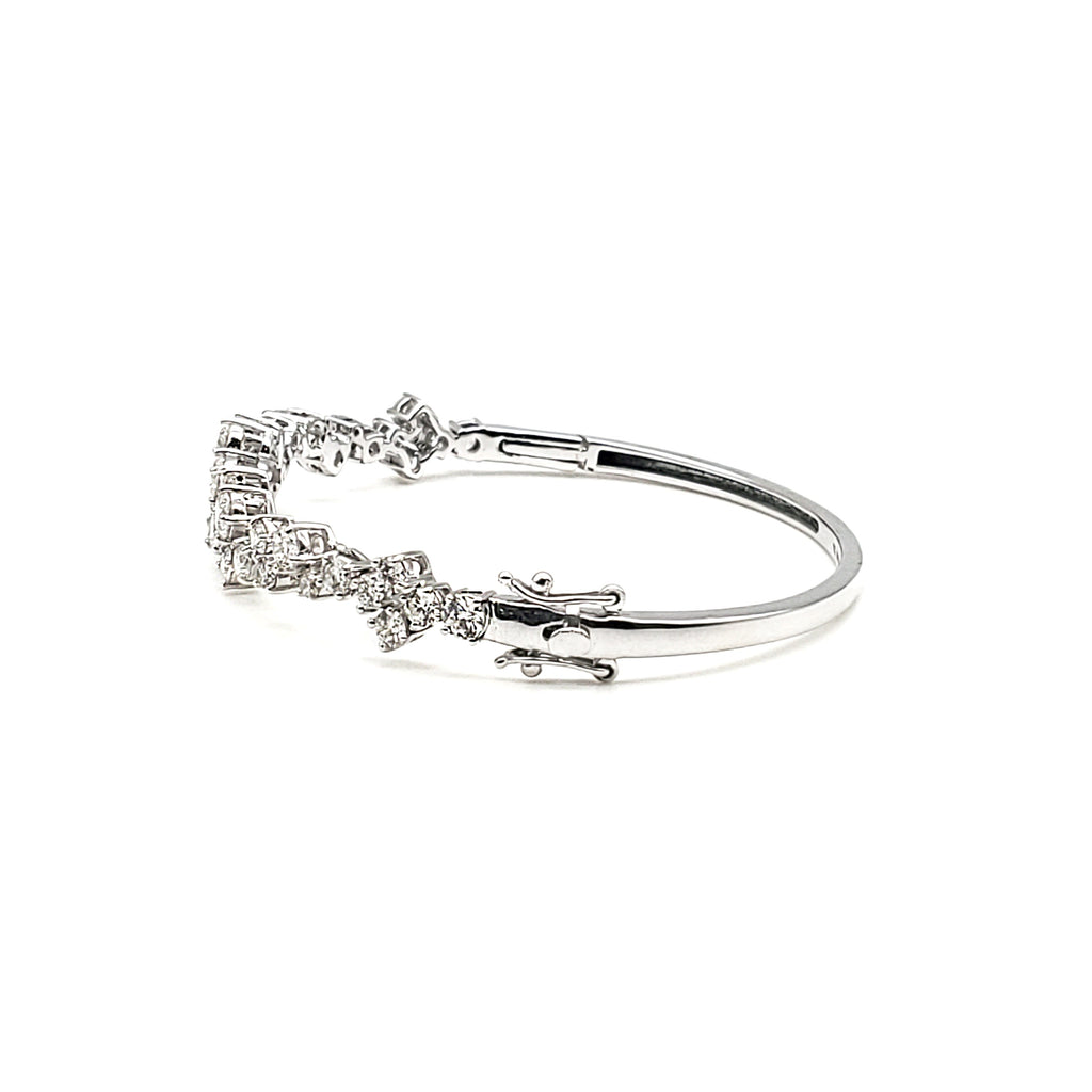 Round Diamonds Bangle image 1