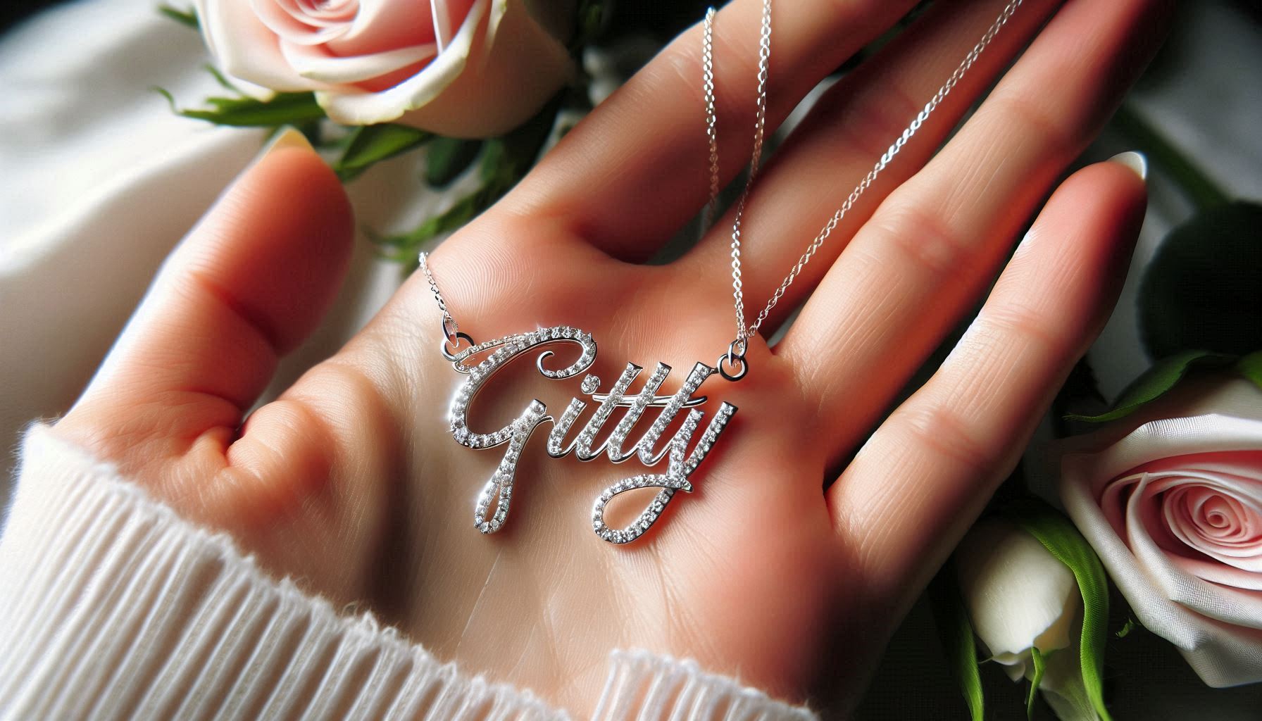 Your Name Diamond Pendant image 2