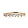 Round Diamond Cluster Bangle image 0