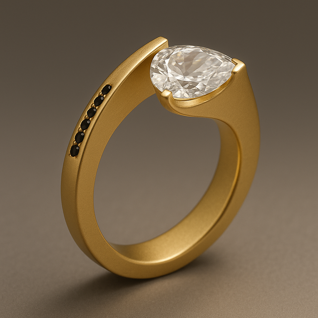 Ecliptica Solis Diamond Ring image 0