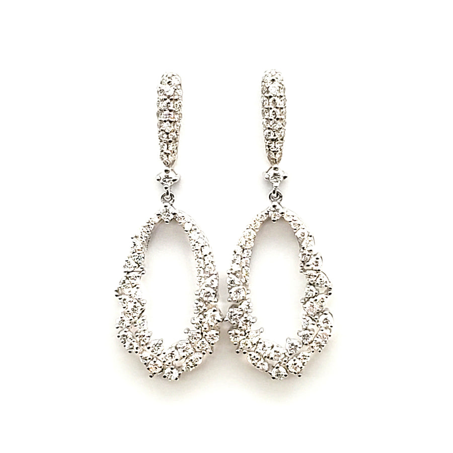 Fancy Shape Drop Dangle Earring