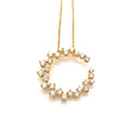 Round Diamonds Circle Pendant image 0
