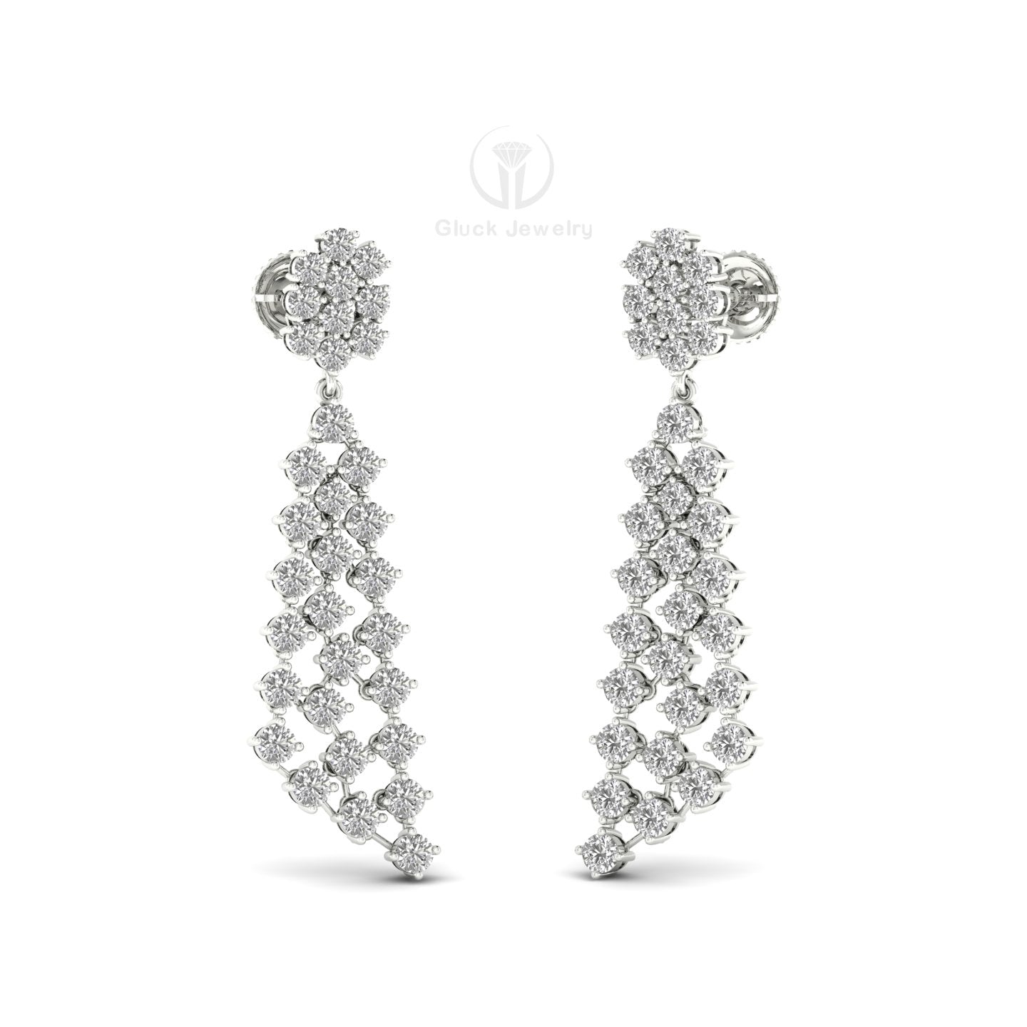 Triangle Fancy Earring image 1
