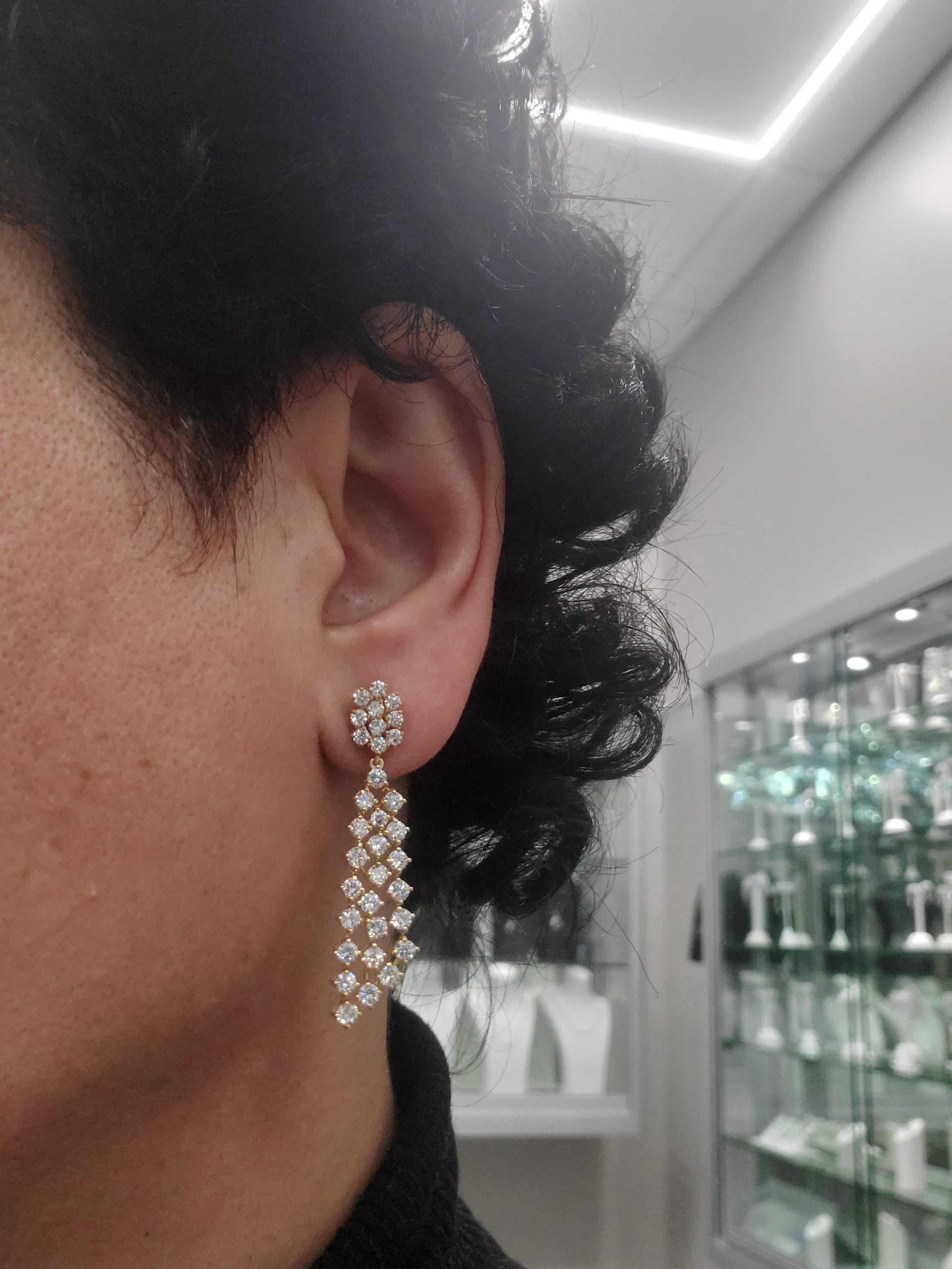 Triangle Fancy Earring image 6