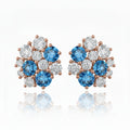 Eternal Cluster Diamond Earring image 0