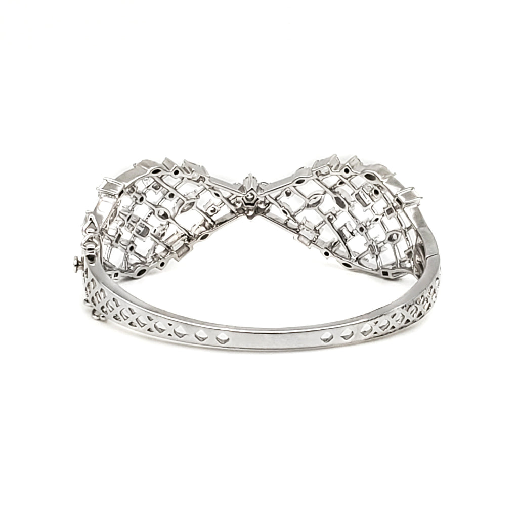 Bowtie Diamond Bangle image 2