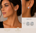 Round Diamond Stud Earring