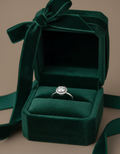 Classic Halo Diamond Engagement Ring