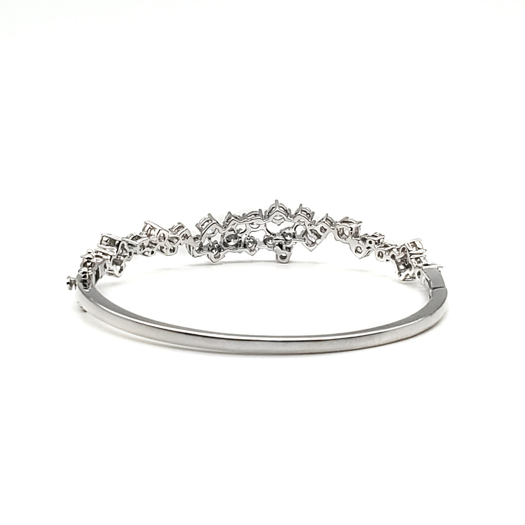 Round Diamonds Bangle image 2