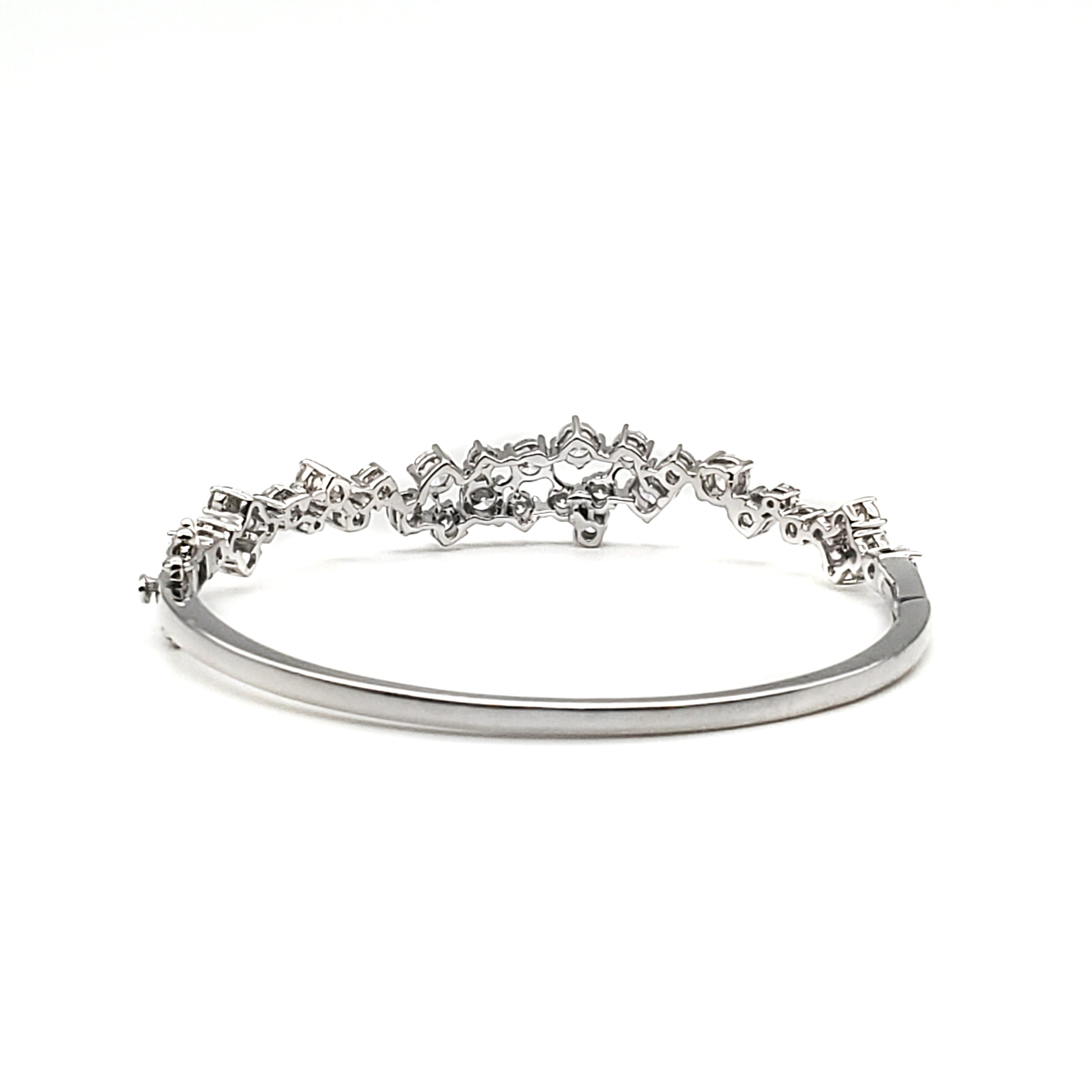Round Diamonds Bangle image 2