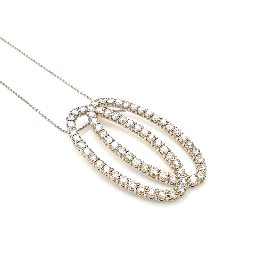 Shadow Oval Pendant image 2
