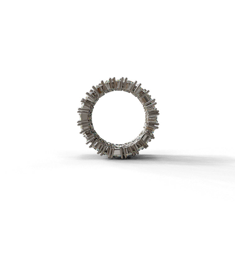 Wide Fancy Diamond Ring image 2