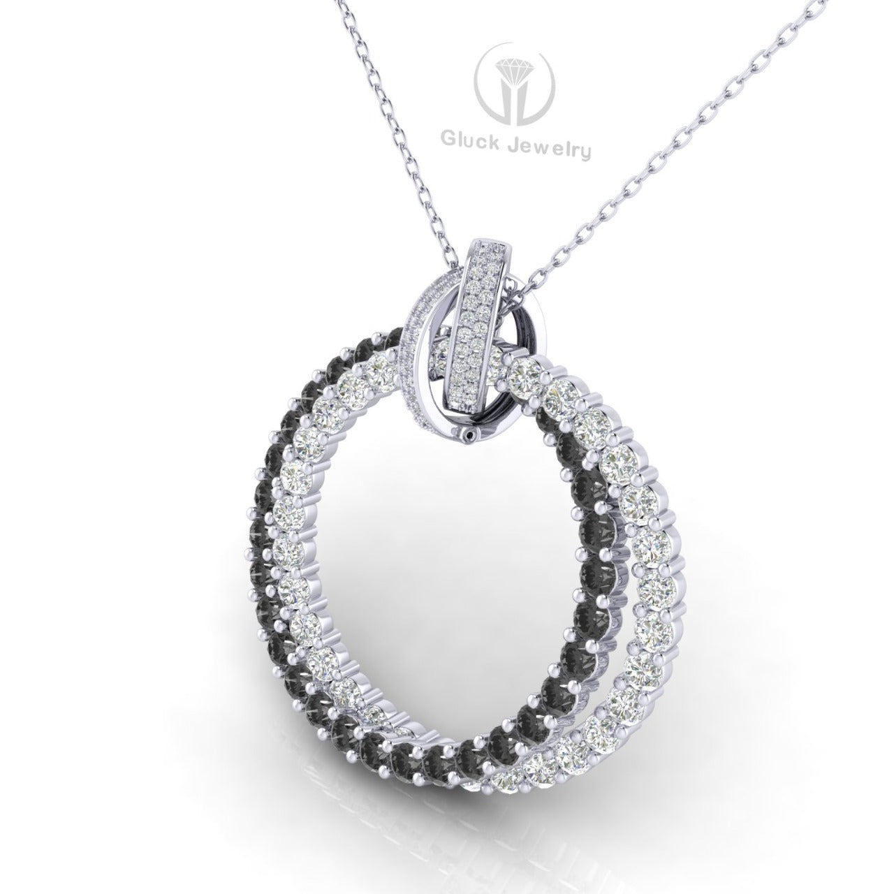 Double Circle Fancy Pendant image 6