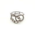 Infinity Shape Diamond Ring image 0