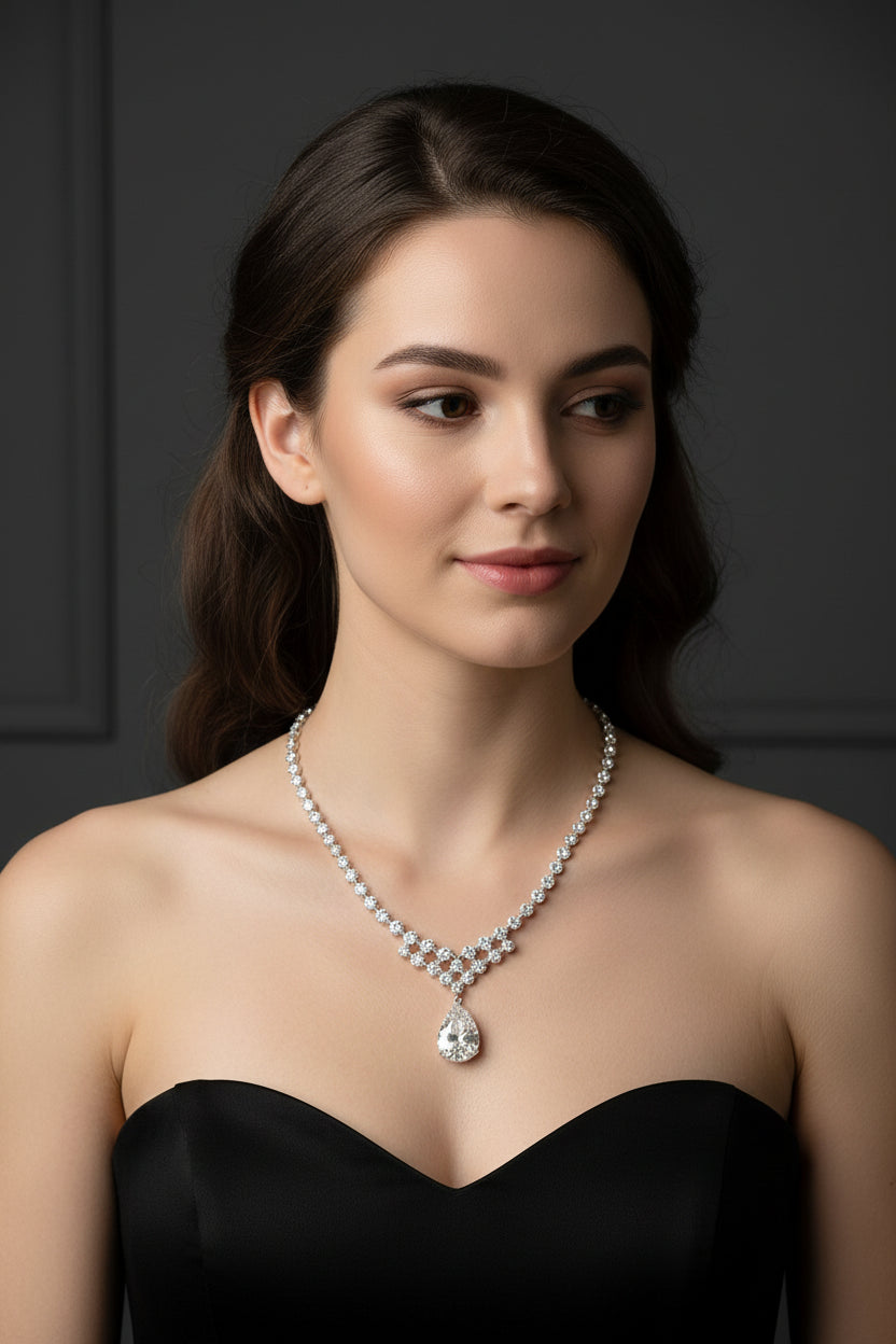 Graduated Diamond Riviera Necklace image 1