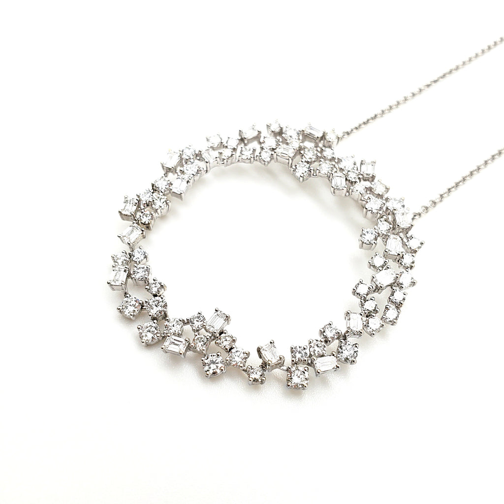 Full Moon Diamond Pendant image 3