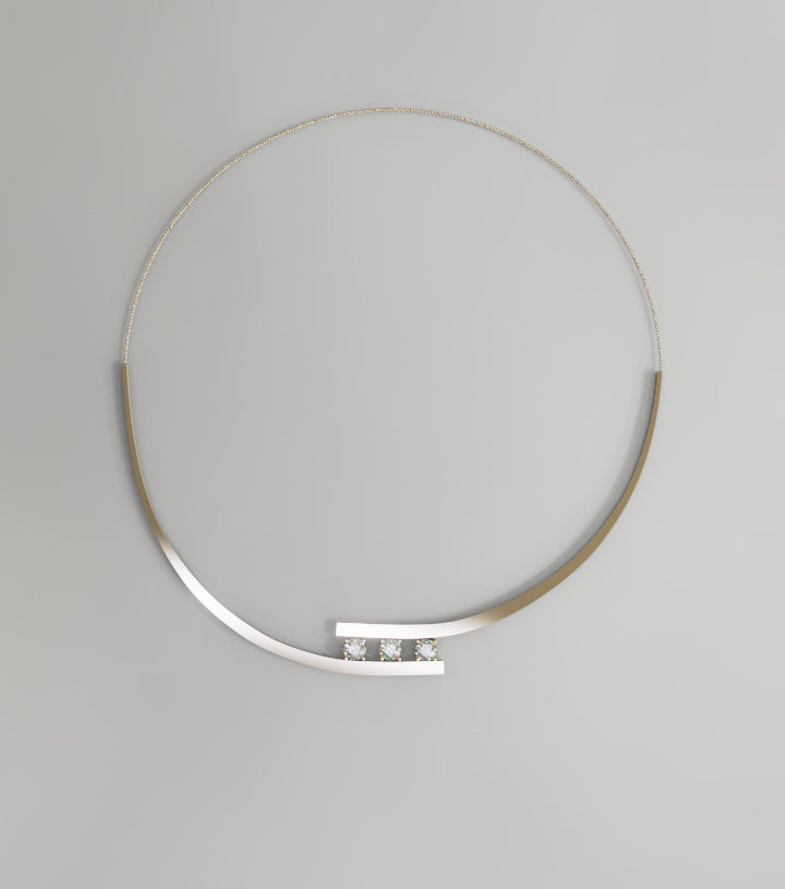 YU829-copy of 3 Carat Total Heart Shape Pendant image 0