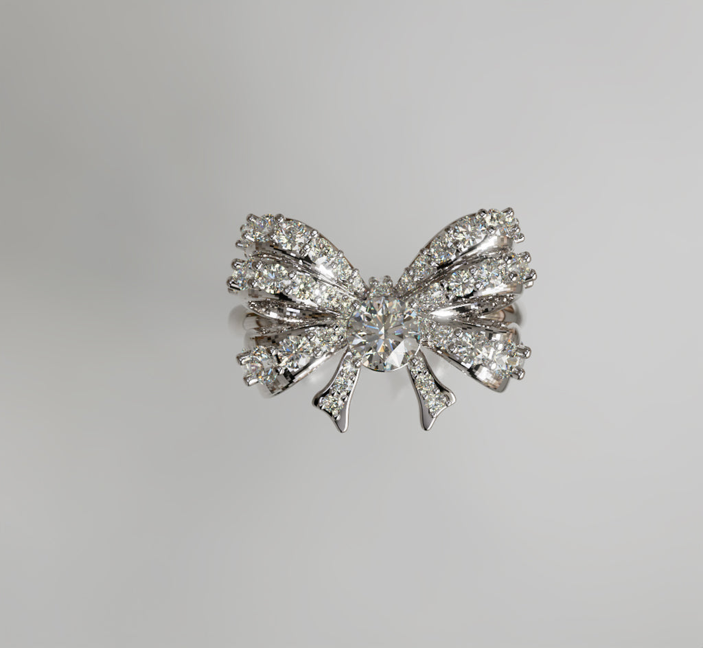Knot Fancy Diamond Ring image 4