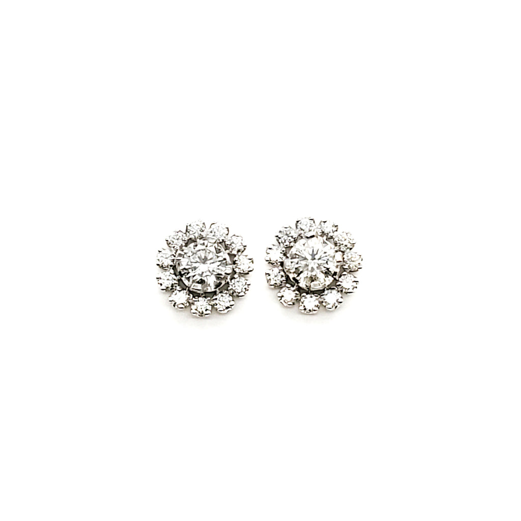Floral Design Stud Earring image 0