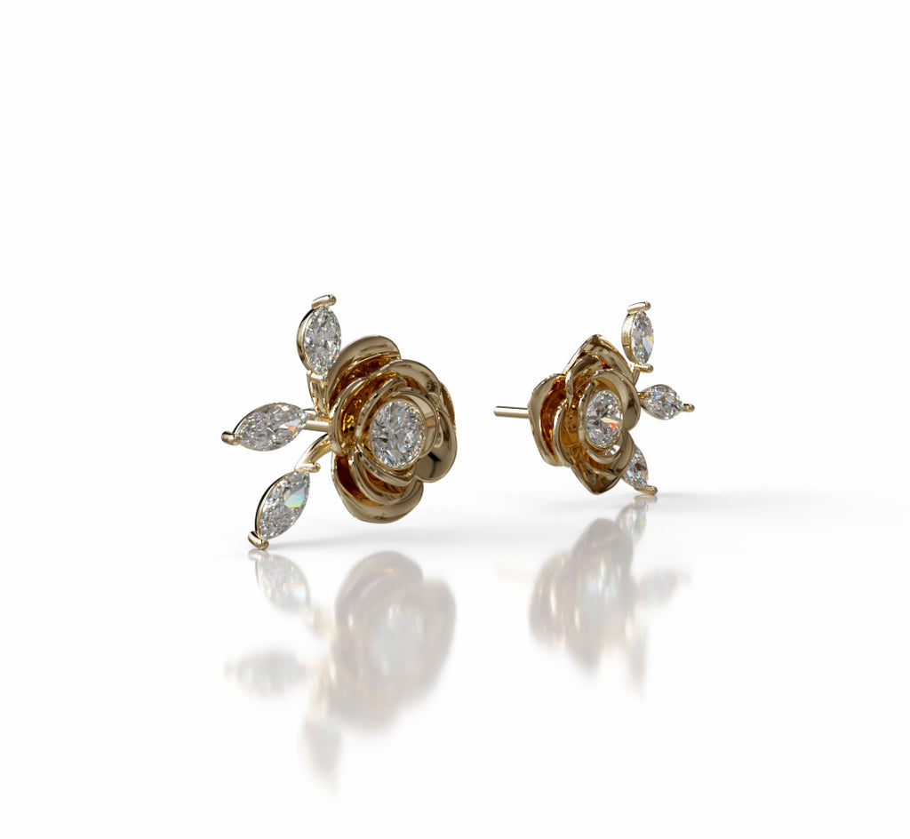 Rose earrings  image 7