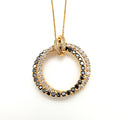 Double Circle Fancy Pendant image 0