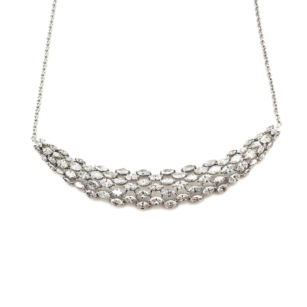 Marquise Diamond Necklace image 0