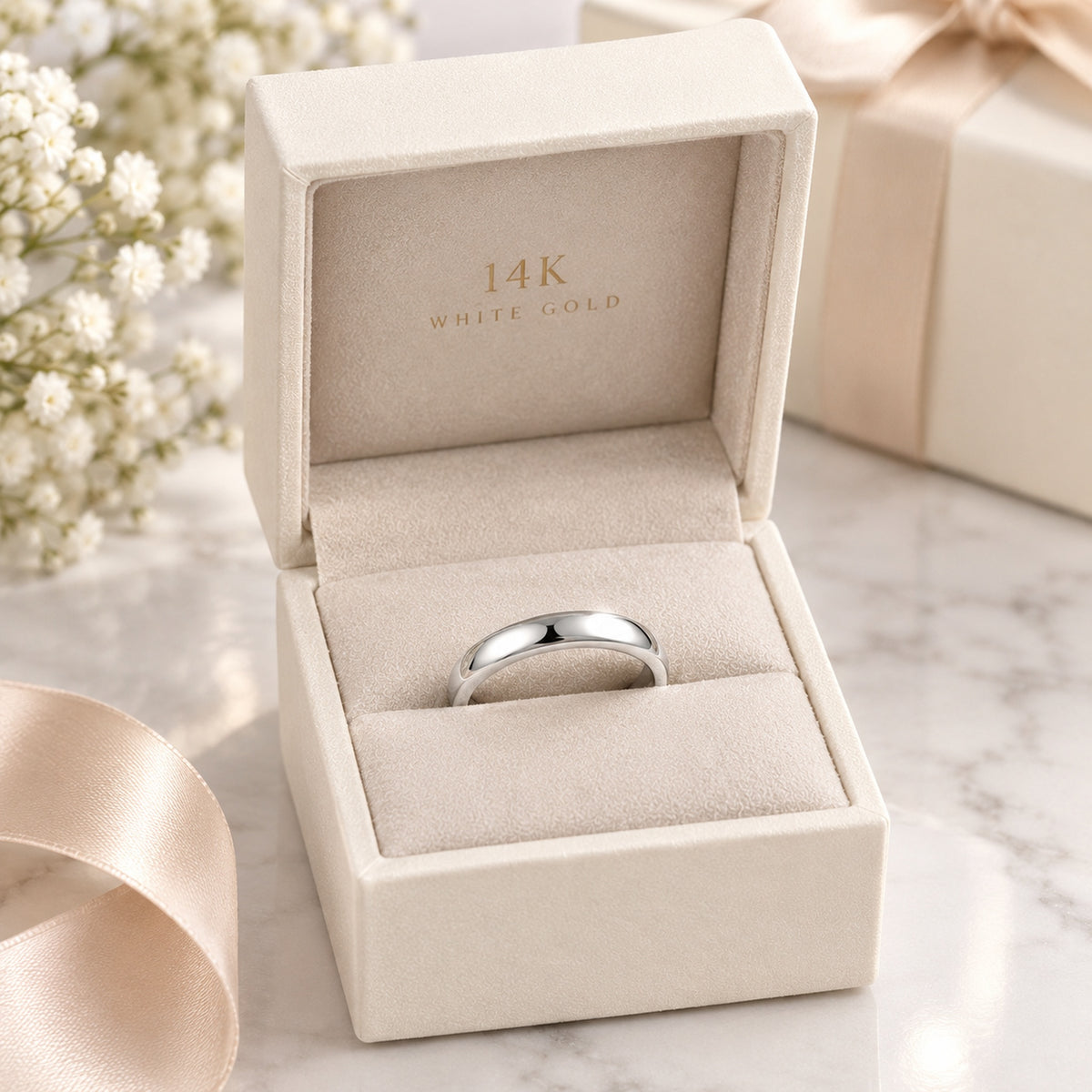 Classic Comfort-Fit Gold Band