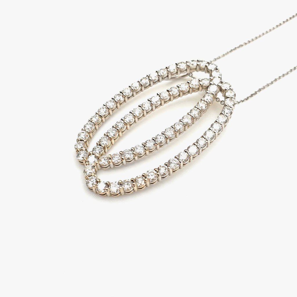 Shadow Oval Pendant image 1