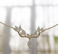 Fancy Cathedral Marquise Diamond  Necklace image 0