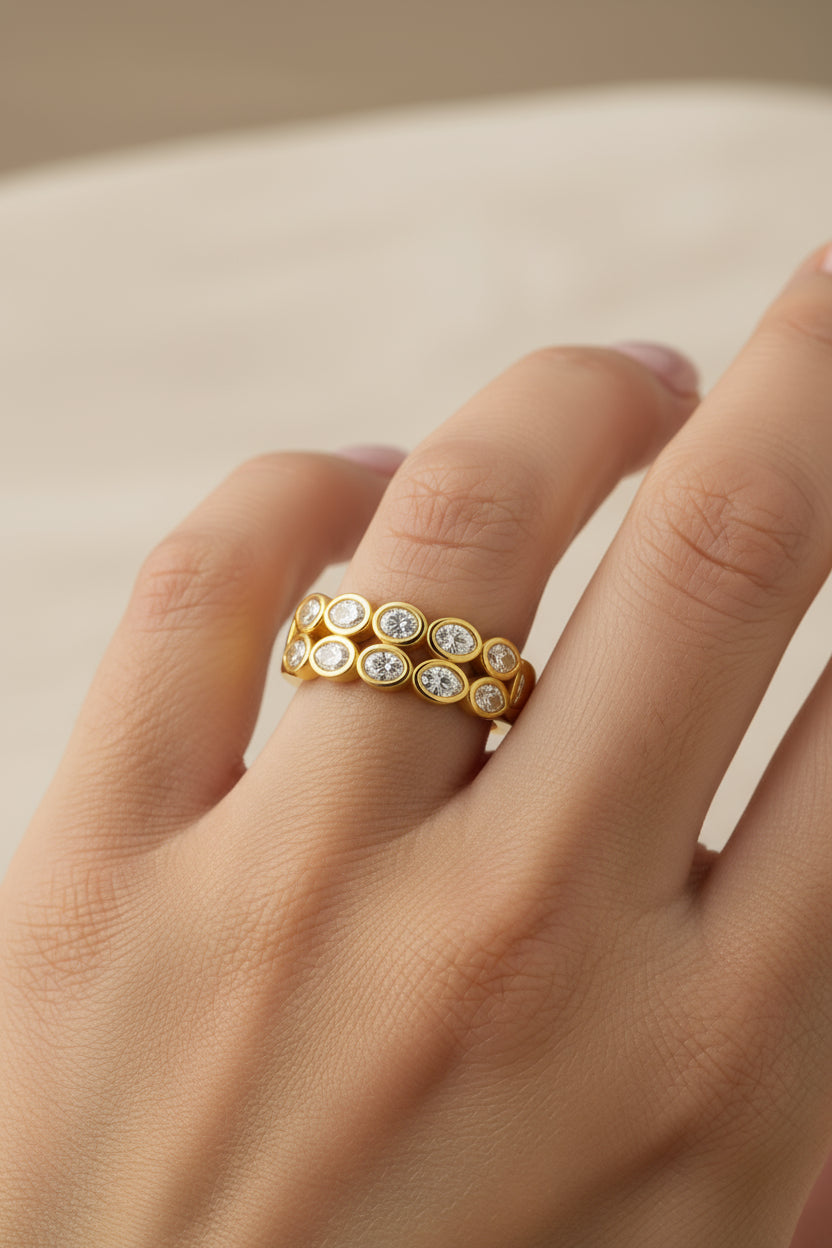Elysian Oval Glow Diamond Ring image 1