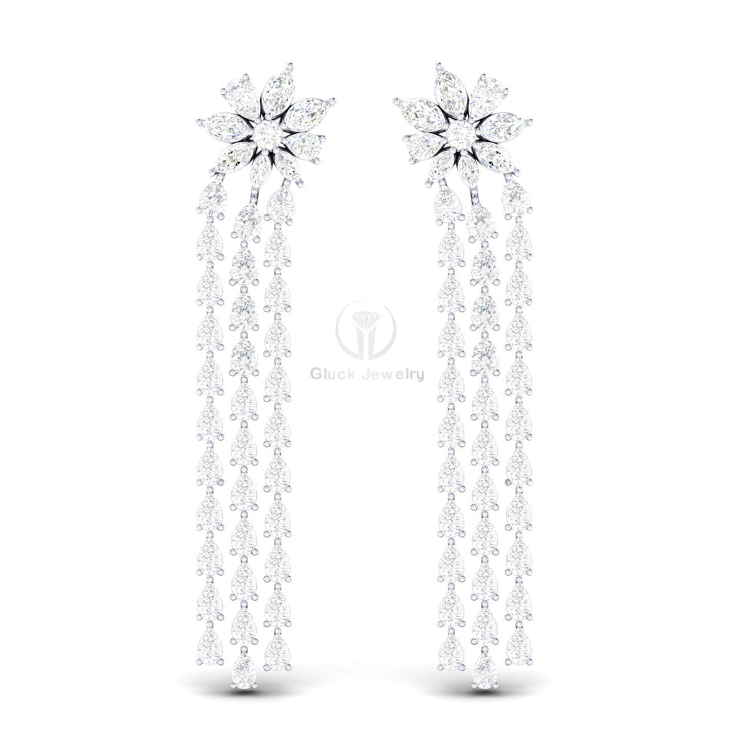 Fancy Shape Dangle Drop Earring image 6