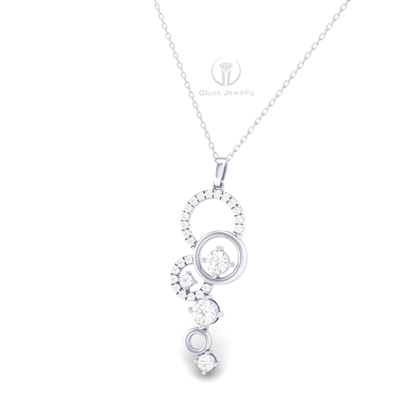 Circle Drop Dangling Pendant image 7
