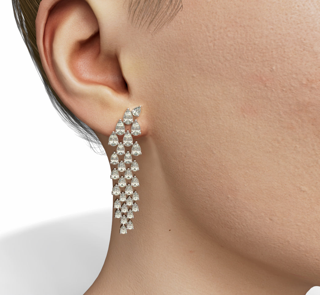 Shining Drop Dangle Earring image 3