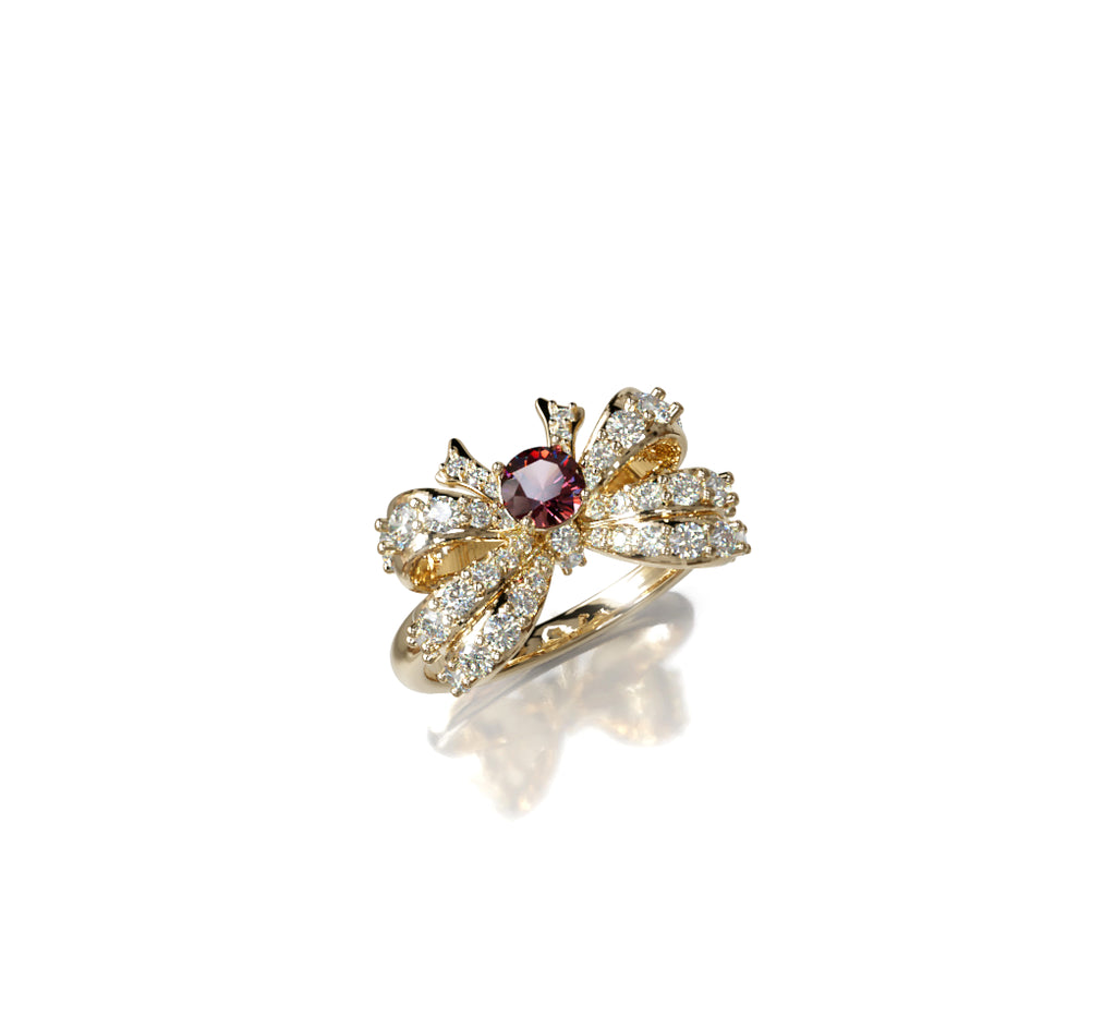 Knot Fancy Diamond Ring image 0