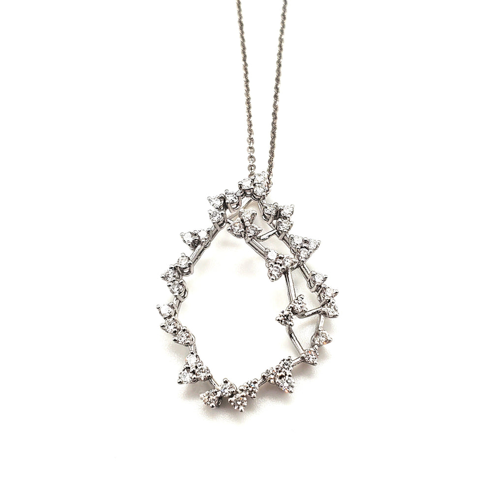 Abstract Fancy Pair Pendant image 3