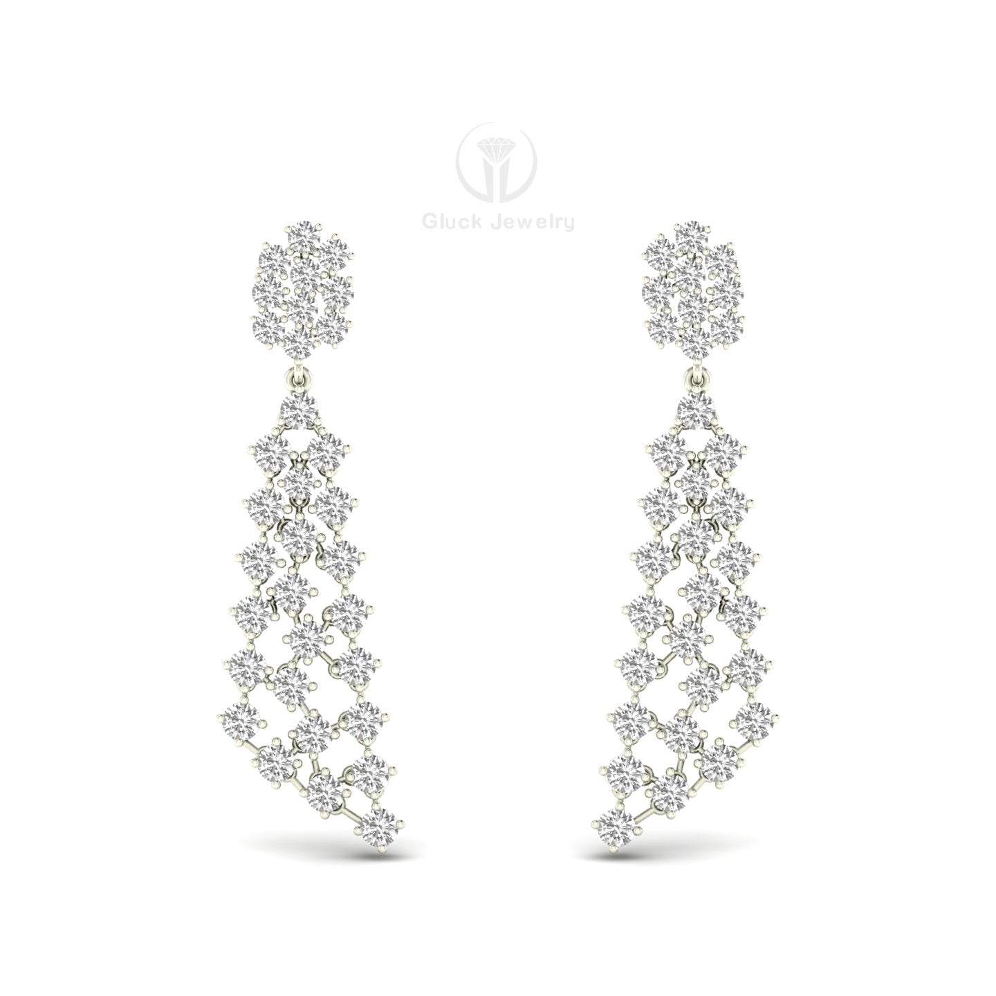 Triangle Fancy Earring image 3