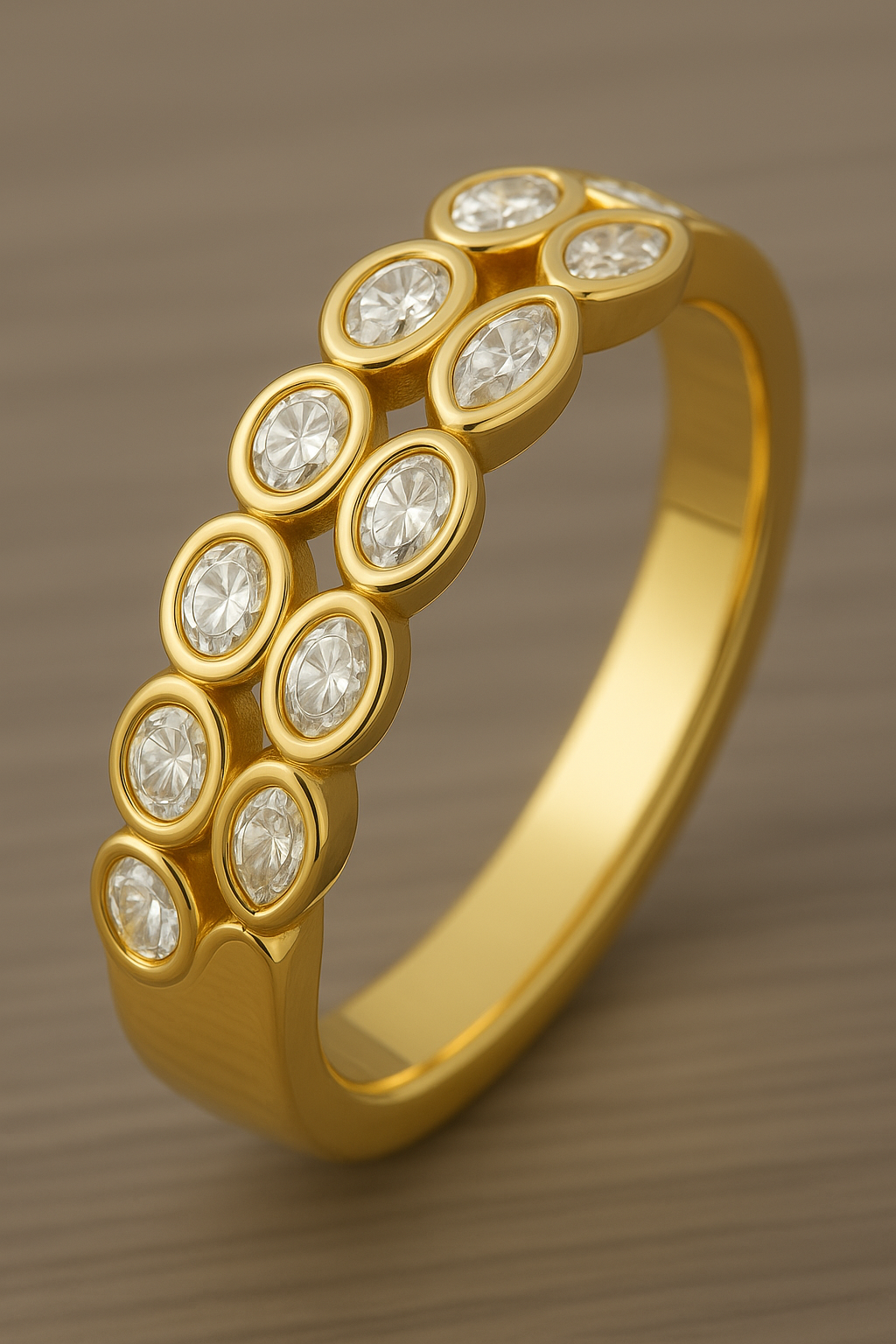 Elysian Oval Glow Diamond Ring image 2
